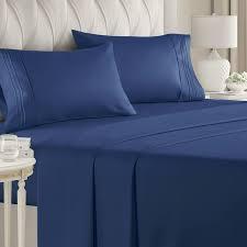 CGK LINENS Microfiber 4 PIECE FULL SHEET SET