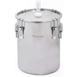Stainless Steel Fermenter, 14 Gallon Total Capacity – Durable Wine, Beer, Mead, Kombucha Fermenter & Kettle, Ideal for 10 Gallon Batches – Fermentation Bucket & Jar for Home & Craft Brewers
