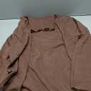 TIYOMI Plus Size Turtleneck Sweater for Women 2X Brown Mock Neck Tops Knit Nutmeg Sweater Long Sleeve Fall Winter Loose Fit Base Layer Shirts, 2XL