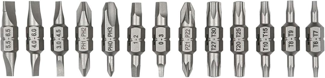 Double End Insert Bit Reload Set, 13 Piece