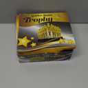 Bedwina Gold Trophy Award Mini Trophies Bulk - (Pack of 12) 6 Inch Tall Plastic Golden Statue Award, Party Themed Decorations, Winners or Appreciation Gifts Game Prizes for Adults & Kids