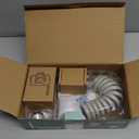 CECEFIN Kitchen Sink Sprayer Hose Attachment for Faucet, Kitchen Faucet Head Replacement w/ 79" Recoil Hose and Holder, Pressurized Water Saving Aerator & Diverter Valve, Faucet Sprayer Attachment Set (F- Grey- ON/OFF Pause Sprayer)