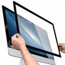New A1418 A2116 LCD Display Front Glass Panel Cover with LCD Panel Adhesive Strip Kit Replacement for iMac 21.5" A1418 (2012-2017) A2116 (2019) Glass Front Protective Glass