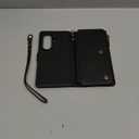 Vinich for Samsung Galaxy Z Fold 7 Wallet Case with Card Holder, Detachable Strap RFID Blocking Credit Slots Kickstand Shockproof Phone Cover Fit for Galaxy Z Fold 7 8.0" Black