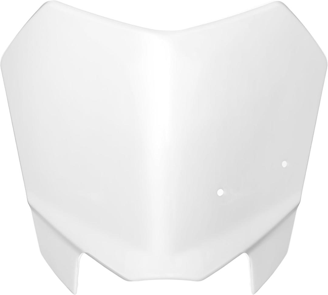 Motorcycle CRF50 Front Number Plate Compatible with Honda CRF 50 2022 Model - Plastic Name Fender, Dirt Pit Bike Off-Road Accessories