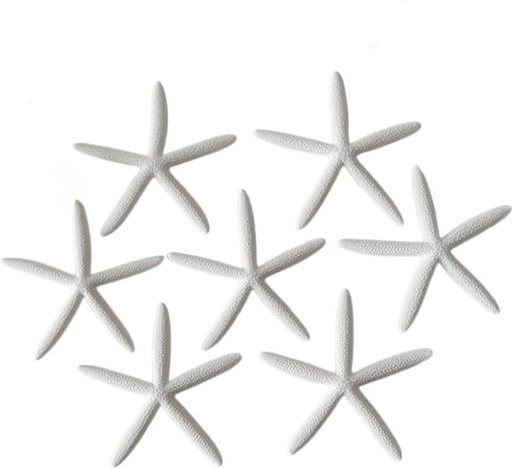 Resin Starfish Seashells Starfish Decor Sea Shells for Crafting Starfish Pendant for DIY Wedding Decoration,Beach Shells Vase Filling,Fish Tank Sea Shell Decor Shell Wall Decor(26, White)