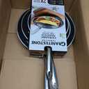 Granitestone Ceramic Nonstick Frying Pan Set 3pc 8/10/12 inch, Non Toxic Skillet, PFAS & PFOA Free Cookware Set, Induction Compatible Egg Pan, Oven Safe to 500F, Dishwasher Safe - Black