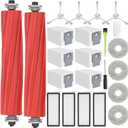 Qrevo S Replacement Accessories for Roborock Qrevo S/Qrevo Pro/Qrevo Plus/QRevo MaxV Replacement Parts for Qrevo S Accessory Kit 2 Main Brushes 6 Dust Bags 4 Filters 4 Mop Pads 4 Side Brushes