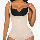 SHAPERX Women's Fajas Colombianas Shapewear Postpartum Tummy Control Body Shaper Butt Lifter Bodysuit S
