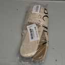 BCTEX COLL Women's Fuzzy Open Toe Slippers Memory Foam Feather Slides Fluffy Furry Indoor House Sandals, Size 8