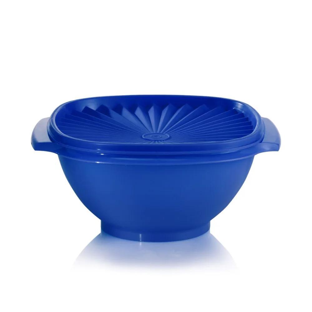 Tupperware Heritage Square Bowl - Basic Blue