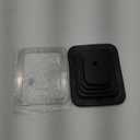 Aramox Gear Shift Boot, Gear Shifter Boot Cover Rubber Car Gear Shift Dust Cover Shifter Boot Black Replacement for