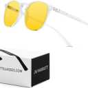 JW MARRIOTT Blue Light Blocking Glasses,Blue Light Glasses Women Men,Anti Blu-Ray Clear Gaming Glasses Lense