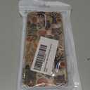 Qivtpjkrin Vintage Halloween Design Phone Case for iPhone 16 Pro Max, Hippie Cat Skull Pumpkin Pattern Cover for Girls Boys Women Men for iPhone 16 Pro Max, Unique Trendy TPU Bumper Cover Case