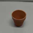 vensovo 3 Inch Terra Cotta & Terracotta Pots with Drainage - 20 Pack Clay Flowerpots, Succulent Nursery Planter Great for Plants, Crafts, Wedding Favor (Brown)