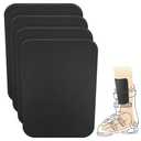 Shupakul 4 Pcs Snowboard Shin Pads-5 MM Thick Foam Ski Shin Guards-Cuttable Snowboard Shin Protector Pad for Ski Boot Liner Snowboard Sports Padded Shin Bang Protection