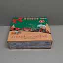 Letapapa Train Set, Christmas Train Sets for Under The Tree, Electric Train Toy for Boys & Girls, Toy Train w/Steam Locomotive, Tracks, Lights & Sound, for 3 4 5 6 7 8+ Year Old Kids