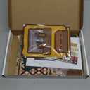 Fsolis Book Nook Kit, DIY Scene Miniature House Kit, Tiny House Mini Book Nook Craft Bookshelf Decor, 3D Puzzles for Adults, 139 Wooden Pieces, Scale Library Model, Gifts for Book LoversOWL Bookstore