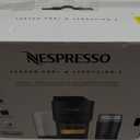 Nespresso Vertuo Pop+ Coffee and Espresso Machine by De'Longhi with Aeroccino Milk Frother, Liquorice Black