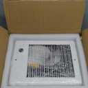 Electric Wall Heater CSC152TW Complete Unit with Adjustable Thermostat, Wall Mounted Electric Heater for Indoor Use, Fast Heating, 5120/3840 BTU, 240/208 Volt, 1500/1125 Watt, White