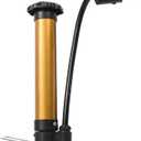 Portable Mini Bicycle Pump High Pressure Cycling Hand Air Pump Ball Tire Inflator Mountain Bike Pump, metal & plastic