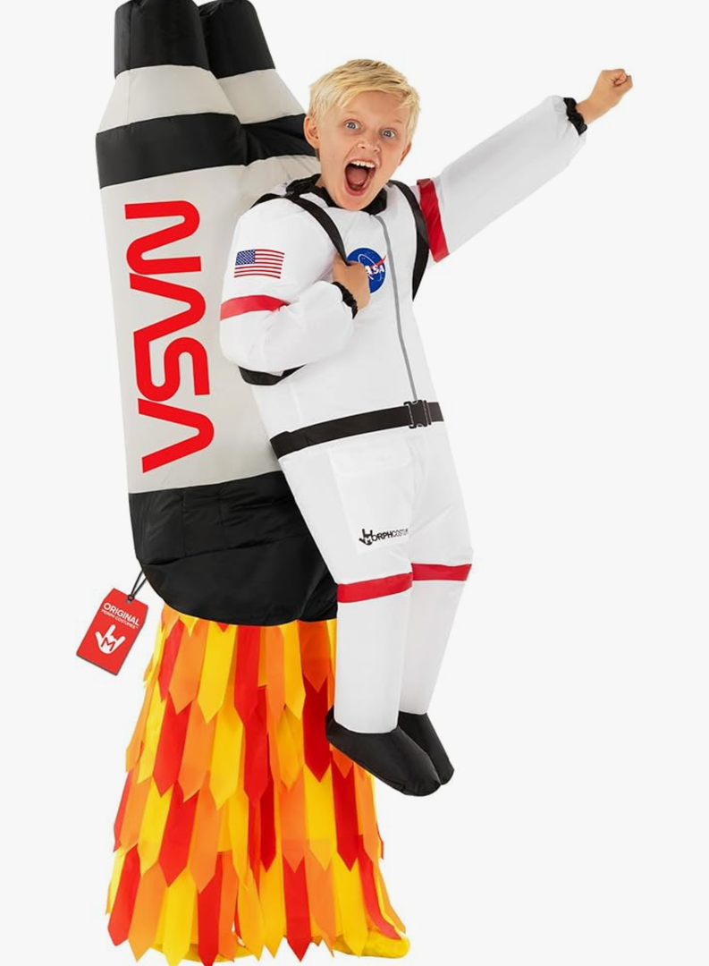 Morph Inflatable Costumes for Kids, Inflatable Jetpack Costume for Kids, Halloween Costumes For Boys, One Size 