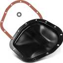 YHTAUTO Rear Differential Cover and Gasket Set Compatible with Ford & Lincoln, F-150 2000-2008, F-250 1985-1999, Excursion, F-350 Super Duty, Mark LT (10.25 In. Ring Gear)