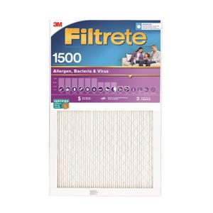 16x25x1, Filtrete Ultra Allergen Reduction Furance Filter Air Filter, MERV 11, by 3m