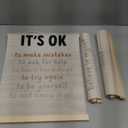 I Can Do Hard Things Canvas Poster, Set of 3 I Am Smart I Am Brave Inspirational Wall Art, Positive Affirmations Art for Kids, It's Ok To Do Daily Affirmations for Nursery Classroom 24x36in Unframed