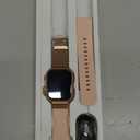 Smart Watch for Women Men Fitness: Smart Watch for iPhone&Android Bluetooth Call with SpO2 Sleep Heart Rate Monitor,IP68,Fitness Tracker with 120+Sport,Reloj Inteligente 30 Day+Battery Life, 2 Bands