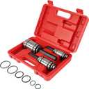 3Pcs Tail Pipe Expander Spreader Tool Set 1/18'' to 3-1/2'' Tail Pipe Tailpipe Expander Exhaust Muffler Spreader Tool Kit for Most Vehicles and Trucks