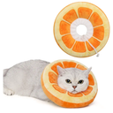 Adjustable Cat Cone Collar Soft, Cute Cat Donut Collar After Surgery, Kitten Recovery Cones to Stop Licking
