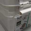 SmartStore Classic 10 Clear Plastic Storage Boxes, 8L/8.5QT BPA-Free Stackable and Nestable Container with Secure Lid, Swedish Made Plastic Bins for Organization, L13.39 x W9.84 x H6.3-10 Pack