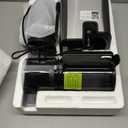 Cold Press Juicer, 5.8" Wide Feed Chute Juice Extractor Machine with 400W, High Juice Yield, Slow Masticating Juicer for Whole Vegetables & Fruits, Stainless Steel