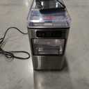 Nugget Ice Maker 40lbs/Day, Countertop Ice Maker Soft Chewable Ice, Ice Makers One-Click & Self-Cleaning, Crushed Pellet Ice Machine with Scoop&Basket for Home/Kitchen/Office, Stainless Silver