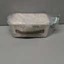 EACHY Travel Makeup Bag, Large Capacity Cosmetic Bags for Women, Waterproof Portable Pouch Open Flat Toiletry Bag Pattern Make up Bag (F-Beige) (Medium)