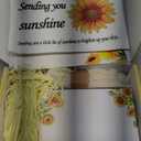 Birthday Gifts for Women, Self-Care Gift Box for Women - Sunshine & Sunflower Themed Relaxation Set, Encouragement Care Package for Best Friend (Birthday/Get Well/Thinking of You) (Small)
