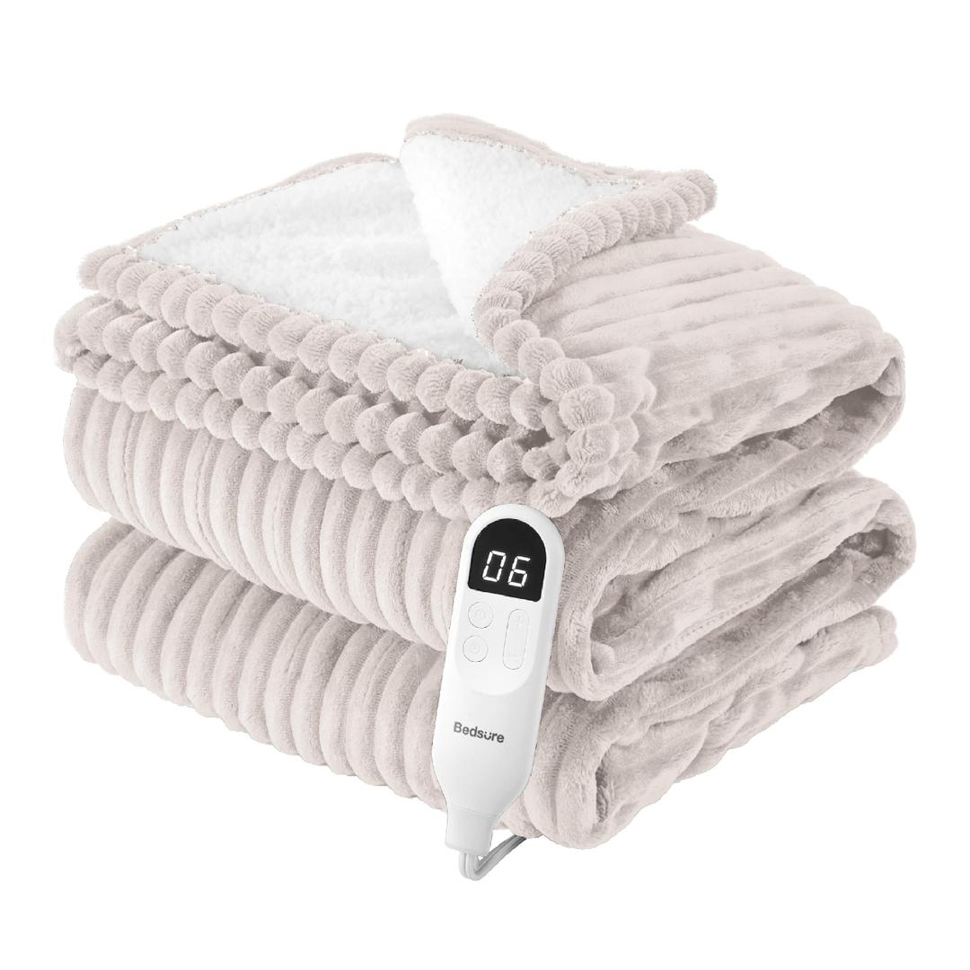 Bedsure 62"x84" Heated Warm Blanket