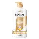 Pantene Conditioner, Daily Moisture Renewal - Pro-V Nutrients for Dry, Color-Treated, Straight to Curly Hair, 72 Hour Hydration & Softness, Paraben Free, Cleanses, Strengthens Bonds, 25.1 Fl Oz