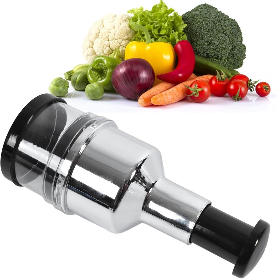 Chopper, Hand Food Chopper,Manual Hand Vegetable Dicer Onion Chopper Vegetable Slicer Garlic Mincer Handheld Food Chopper Versatile Food Dicer for Veggies