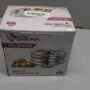 Stainless Steel Idli Stand | 4-Plates Idli | Home Kitchen Idli Stand Export Quality Idli Stand | Makes 16 Idlis (Round Shape)