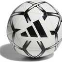 adidas Starlancer Club Soccer Ball (5, White/Black)