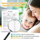 TRENDBOX Extra Large Foam Ball Pit for Toddlers, 47x14 inch Soft Baby Ball Pit with Washable Velvet Cover (Balls not Included)-Grey