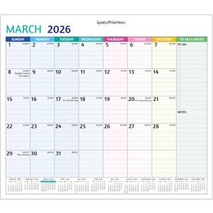 2 x 2026-2027 Magnetic Calendar for Refrigerator - 18 Monthly Calendar, Runs Now to Jun 2027, 13 x 11.3 In, Magnetic Fridge Calendar 2026 with Strong Magnets, Thick Paper, Ample Writing Space