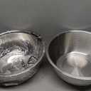 Colander and Bowl Set 6.0QT (2-in-1) - Thickened 304 Stainless Steel Kitchen Strainer Bowl for Fruit, Pasta, Vegetables, Rice - Heavy Duty, Induction Cooker & Dishwasher Safe