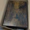 HOOBRO End Table with Charging Station, Flip Top Side Table with USB Ports, Narrow Nightstand Bedside Tables with Storage Shelves, for Small Space, Living Room, Rustic Brown and Black BF141UBZ01