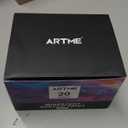 ARTME Iridescent Acrylic Paint Set, 20 Chameleon Colors in 2 oz/60ml Bottles, Color-shifting Acrylic Paint Perfect for Artists, Beginners on Canvas, Rocks, Wood, Fabric, Ceramic