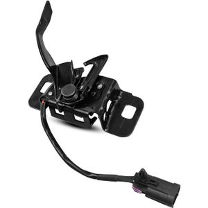 Hood Latch Assembly Fit for Chevy Silverado 2500 3500 HD 2015-2019 Replace GM1234132 84460937, Hood Latch with Remote Start