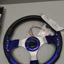 RASTP Golf Cart Steering Wheel 12.6/320mm for Club Car DS and Club Car Precedent EZGO Yamaha Golf Carts,Blue