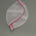 Whitmor Mesh Bra Wash Bag White